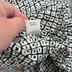 Stone Cold Fox  Tie Front Crop Top White/ Black XS Photo 6