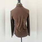 Uniqlo  Supima Cotton Brown Turtleneck Top Size L Photo 2