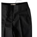 Bottega Veneta $1100 NWT 36 0 Uniform Black Wool Trousers Ankle Dress Pants Photo 2