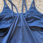 Athleta  Dot Invigorate Tank Women’s Size Small in Blue Photo 2