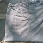 Merona  12 Brown Mini Skirt Lined Suit Photo 2