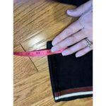 Velvet by Graham & Spencer Darria Cropped Pants Size 27 Inseam 25” Side Stripes Black Photo 6