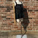 Derek Lam for DesignNation printed tank top with black trim / S / Excellent cond Photo 8