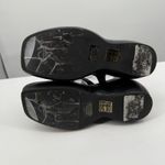 Free People Brooklyn US 7.5 Shoes Black Leather Ankle Strap Platform Sandals Photo 10