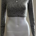 Gymshark | Women's Athletic Yoga Exercise Long Sleeve Keyhole Crop Top | XS Photo 0