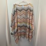 Missoni NWT Short cover up kaftan in zigzag viscose blend with lurex Photo 5