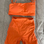 J80 Fit Workout Set Orange Size M Photo 0