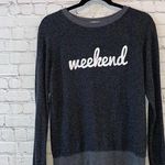 Grayson Threads 🎓 Gray Textured Long Sleeve Graphic Sweatshirt Photo 0