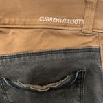 Current/Elliott Size 26 The Rider Legging Jeans Honey Brown Low Rise Women's Photo 3