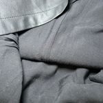 Free People NWT  Slip Into Something Black Vegan Leather Mini Dress Small Lace Up Photo 5