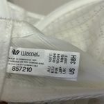 Wacoal NEW Women's Visual Effects Minimizer Bra White 38H Lace Full Coverage Photo 4