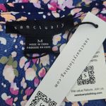 Sanctuary  Matching Set Navy Floral Flirty Mini Skirt and Tank Top NWT Sz Medium Photo 14