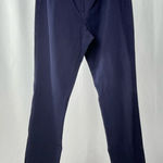 J. McLaughlin  Cotton Blend‎ Straight Leg Pants in Blue Size 10 Photo 0