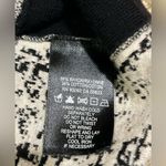 Nic+Zoe  lightweight black white‎ camo sweater size M BIN I Photo 7