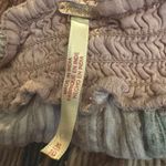 Free People  XL Ethereal Dainty Cottage Bordeaux Floral Ruffle Maxi Skirt Photo 11