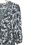 Anama USA Anama Anthropologie Tunic Top Womens Medium Multicolor Paisley Boho Blouse Photo 2