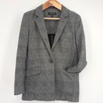 Rag and Bone  Glen Plaid Blazer Parisian Workwear Office Core Capsule Wardrobe Sz 8 Photo 3
