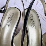 Franco Sarto patent leather wedge heel sandals - size 8.5 Photo 9