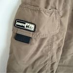 REI Women’s Khaki Cargo Pants size 16 UPF50+ Olive Green Hiking Outdoors Photo 2