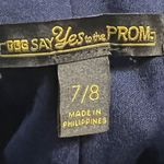 Say Yes To The Prom Skirt Womens 7/8 Maxi Formal Gown Polyester Spandex Dress Photo 2