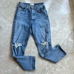 AGOLDE Riley High Rise Straight Crop in Escalate Photo 2