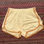 FORD PASTEL YELLOW PULL ON TRACK SHORTS Photo 0