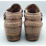 Life Stride Size 8.5M Side Zip Ankle Boots Block Heel Booties Brown Memory Foam Photo 10