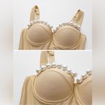 FLAXMAKER Gold Pearl One Piece Swimsuit and Skirt L Size L Photo 12