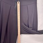 EXPRESS  Womens Wide Leg Pull Up‎ Pants Size L Capsule Stretchy Knit Timeless Photo 10