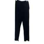 Laura Ashley Trip Ready Jet Black Tapered Pants Size 3X NWT Womens Photo 0