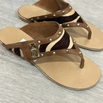 Nine West • NwLalie slide sandal in animal print buckle and studs Photo 3