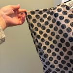 French Laundry size 2X black and tan polkadot top Photo 9