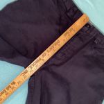 HAVANA JACKS CAFE Stretch capris navy button zipper closure mid rise size 12 Blue Photo 8