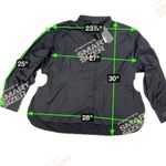 Reebok x Cardi B Black Long Ruched Sleeve Side Cutout Active Shirt NEW Size 3X Photo 5