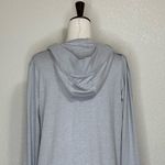 Athleta Gray Uptempo Wrap Noreweigan Hooded Cardigan Sweater Photo 9