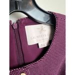 Gal Meets Glam Collection Meg Mini Dot Sleeveless Fit & Flare Dress Sz. 4 Photo 6