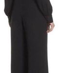 Reformation Molly Long Sleeve Jumpsuit Black 2 Photo 1