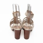 Vionic  -  Sami Metallic Champagne Gold Heels Photo 2