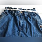ZARA  Women's short Blue 100% Cotton with elastic waist Size 2 Photo 7