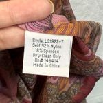 Johnny Was  Haley Mesh Maxi Dress Floral Paisley Print Bohemian XS‎ Photo 6