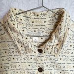 Christopher & Banks Horse Theme Western Cowgirl Cream Knit Shirt  Vintage Y2K Photo 2