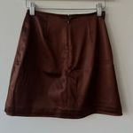 Aritzia Wilfred satin mini skirt Photo 1