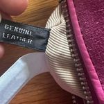 Ann Taylor Vintage Purple Suede Baguette Bag – Genuine Leather Photo 7