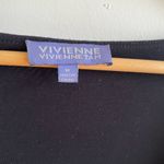 Vivienne Tam Vintage Vivienne  Ruched Wrap Top Medium Raw Hem Photo 4