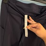 Lululemon Like new  navy leggings with pockets and zipper on back size US 6 Photo 3