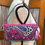 Vera Bradley  Pink and Blue Floral Paisley Clutch Photo 0
