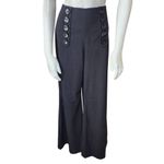 Kensie Pretty Black Wide Leg Pants (6) Photo 1