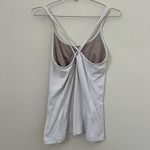 Lululemon Free to Be Criss Cross Back Tank Top White Size 8 Photo 4
