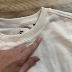 G-star Raw Multi GR Relaxed Sweater Women’s XS Off-White Graphic Crewneck Photo 2