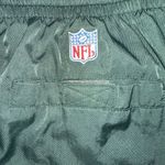 Reebok Vintage 90's Green Bay Packers Nylon Green Zip Ankle Track Pant Size L Photo 5